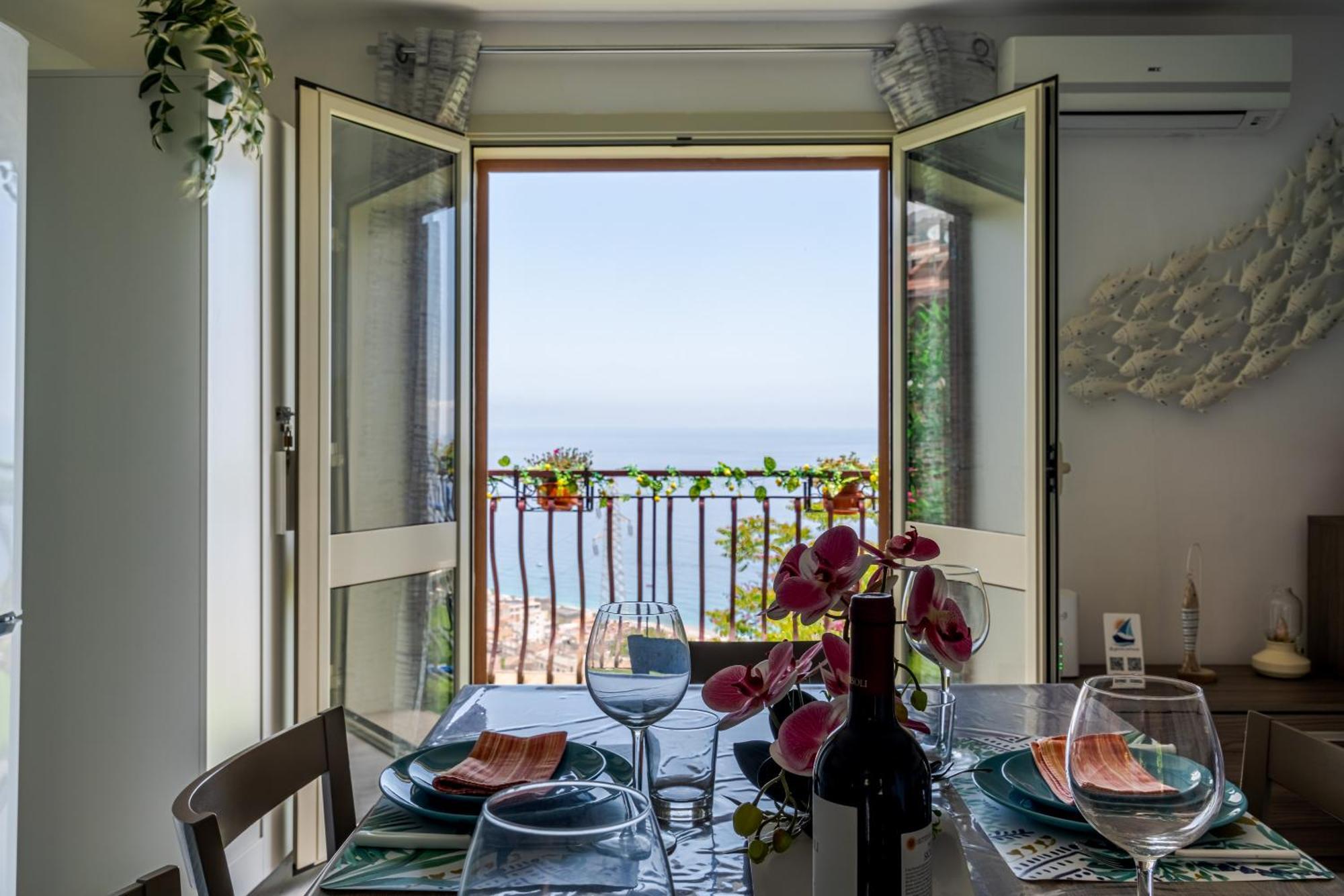 Ferienwohnung La Goccia Sul Mare Letojanni Exterior foto
